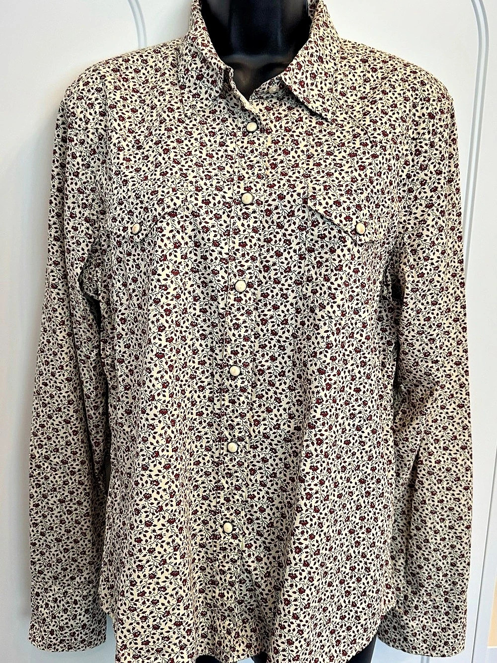 Denim & Supply Ralph Lauren XXS Floral Western Snap Shirt RL Cowgirl Prairie